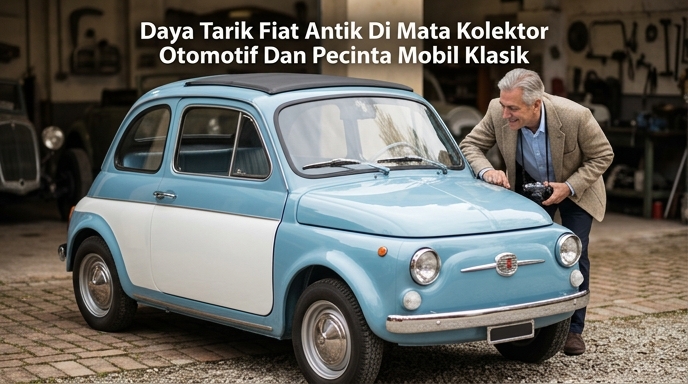 Daya Tarik Fiat Antik Di Mata Kolektor Otomotif Dan Pecinta Mobil Klasik