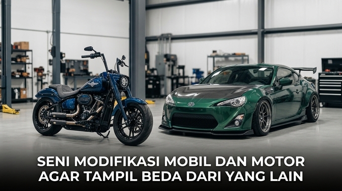 Seni Modifikasi Mobil Dan Motor Agar Tampil Beda Dari Yang Lain